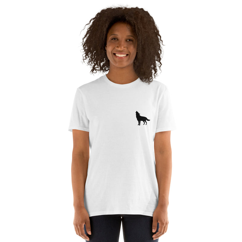 Black German Shepherd Short-Sleeve Unisex T-Shirt
